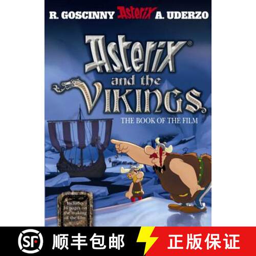 【3-4周达】精装 Asterix: Asterix and The Vikings: The Book of the Film [9780752885902]