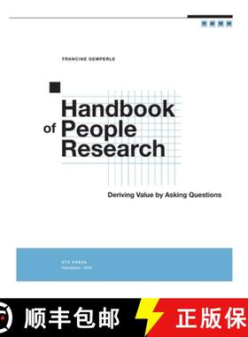 【3-4周达】Handbook of People Research: Deriving Value by Asking Questions [9780359228096]