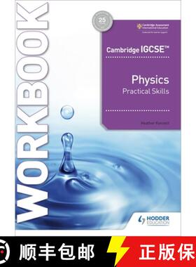 【3-4周达】Cambridge Igcse(tm) Physics Practical Skills Workbook: Hodder Education Group [9781398310551]