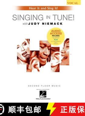 预订 Singing in Tune - Hear It and Sing It! Series with Judy Niemack - Book with Online Audio Tracks [9798350102949]