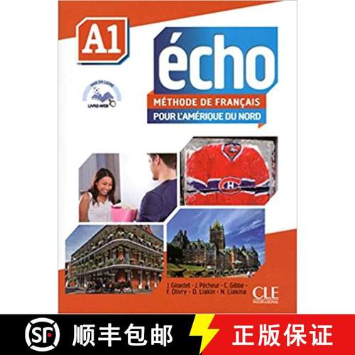 【3-4周达】Echo a1 eleve - pour l'amerique du nord + dvd: Méthode de français pour l'Amérique du Nord [9782090385083]