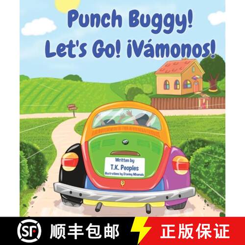 【3-4周达】精装 Punch Buggy!  Let's Go! ¡Vámonos! [9781088031100]