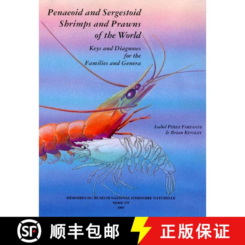 【3-4周达】Penaeoid and Sergestoid Shrimps and Prawns of the World [9782856535103]