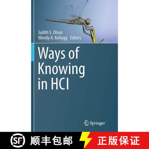 【3-4周达】Ways of Knowing in HCI (Softcover reprint of the original 1st ed. 2014) [9781493944057]