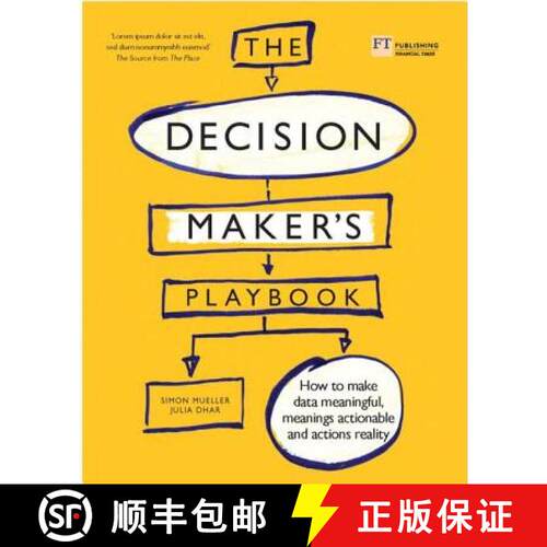 【3-4周达】Decision Maker's Playbook: 12 Mental Tactics for Thinking More Clearly, Navigating Uncerta... [9781292129334]