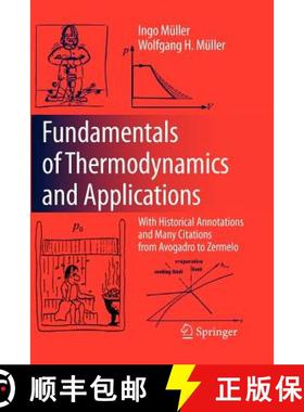 【3-4周达】Fundamentals of Thermodynamics and Applications : With Historical Annotations and Many Cit... [9783642094118]