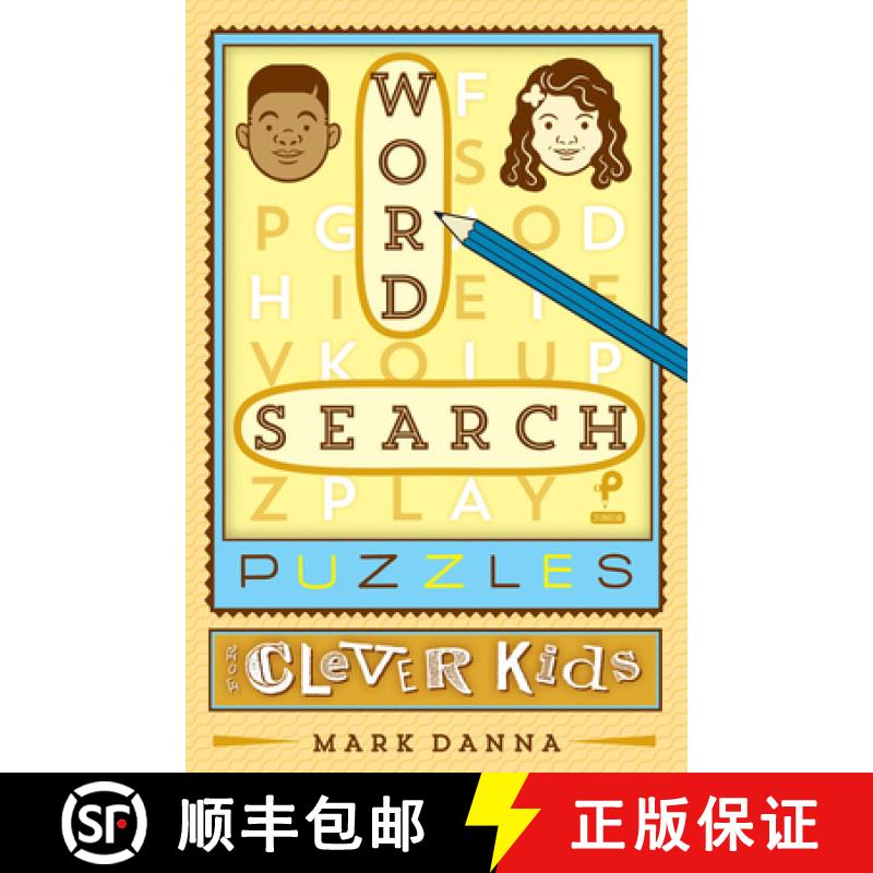 【2-3周达】Word Search Puzzles for Clever Kids: Volume 1 [9781454922803]