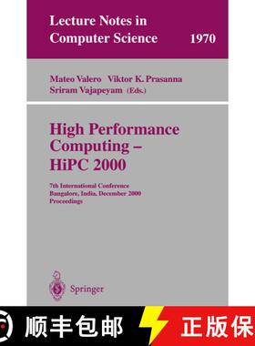 【3-4周达】High Performance Computing - HiPC 2000 : 7th International Conference Bangalore, India, De... [9783540414292]