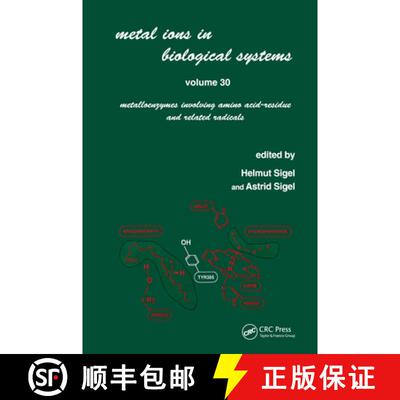【3-4周达】精装 Metal Ions in Biological Systems: Volume 30: Metalloenzymes Involving Amino Acid-resi... [9780824790936]