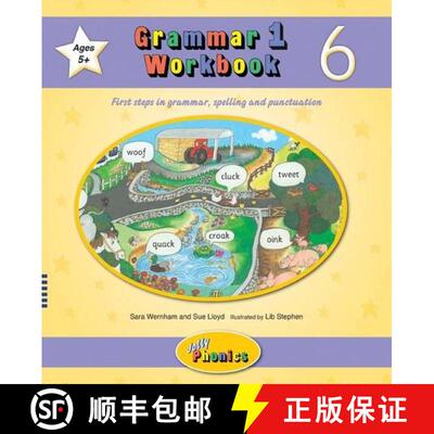 【3-4周达】Grammar 1 Workbook 6 : In Precursive Letters (British English edition) [9781844144624]
