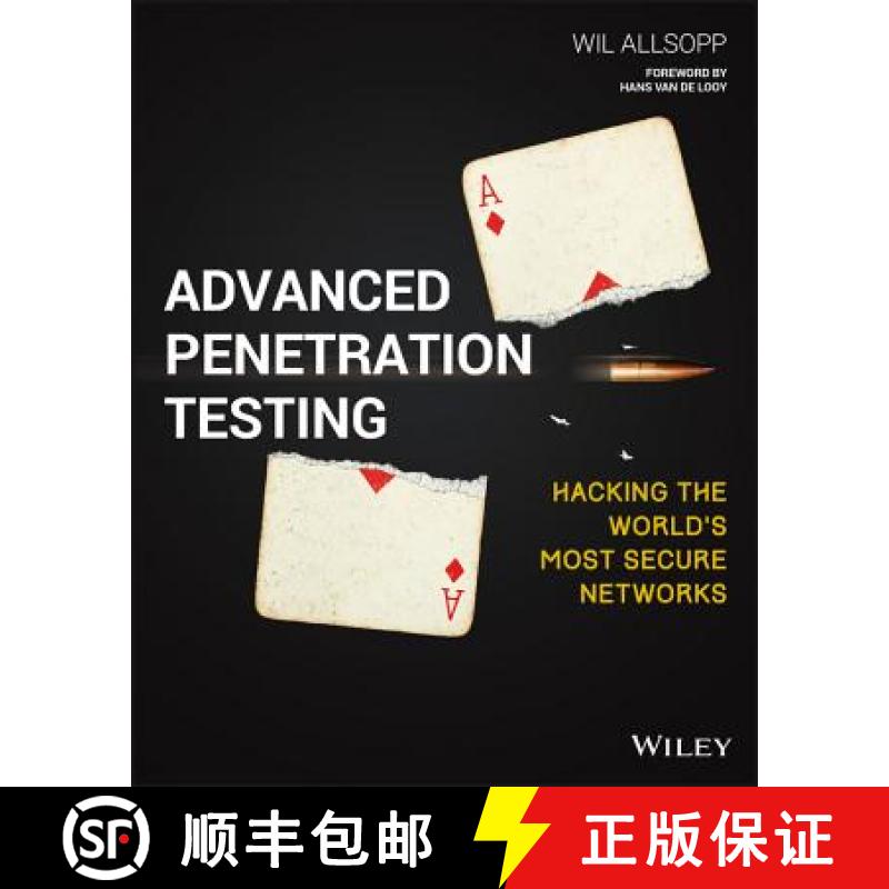 【3-4周达】Advanced Penetration Testing: Hacking The World'S Most Secure Networks [Wiley计算机] [9781119367680]