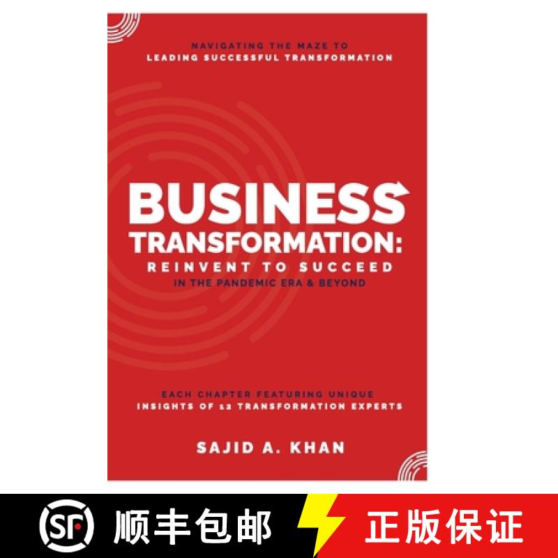 【2-3周达】Business Transformation: Reinvent to Succeed in the Pandemic Era & Beyond [9780578363011]