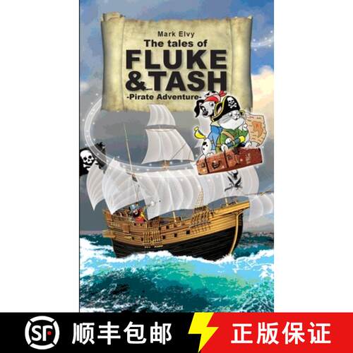 【3-4周达】The Tales of Fluke and Tash - Pirate Adventure [9781999891046]