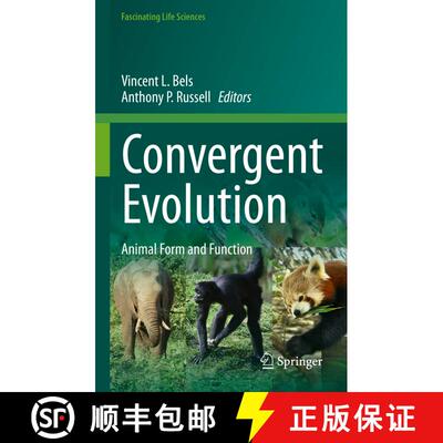 【3-4周达】精装 Convergent Evolution: Animal Form and Function [9783031114403]