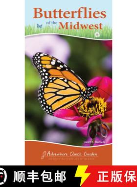 【3-4周达】Butterflies of the Midwest : Identify Butterflies with Ease [9781591935209]
