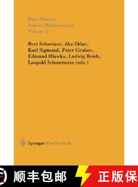 【3-4周达】Selecta Mathematica : Volume 2 [9783211838341]