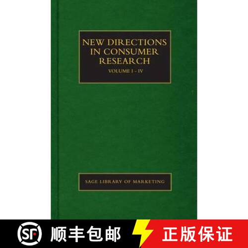 预订 精装 New Directions in Consumer Research [9781473911536]