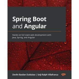 and web full Hands Boot 预订 Angular 9781803243214 Spring Java stack development with