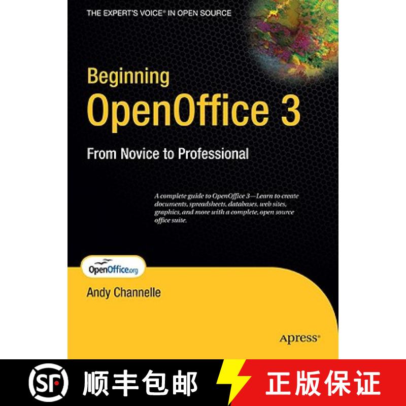 【3-4周达】Beginning OpenOffice 3: From Novice to Professional [9781430215905]