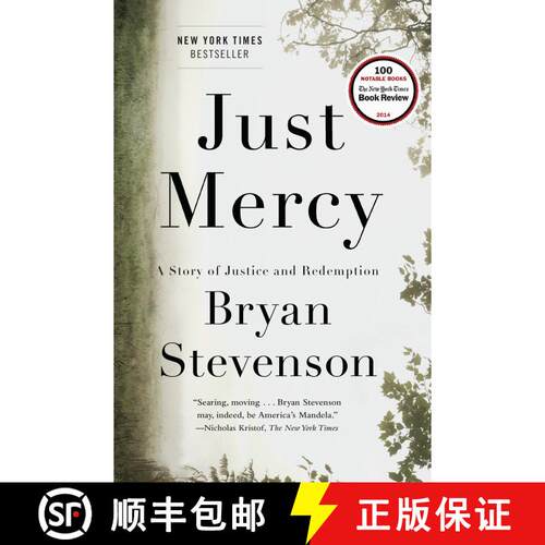 【3-4周达】精装 Just Mercy: A Story of Justice and Redemption [9780812994520]