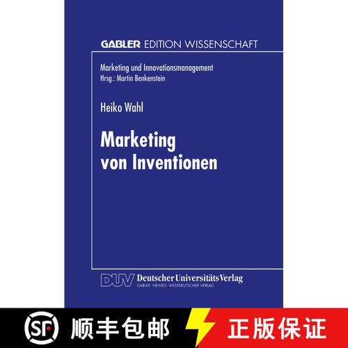 【3-4周达】Marketing von Inventionen [9783824468584]