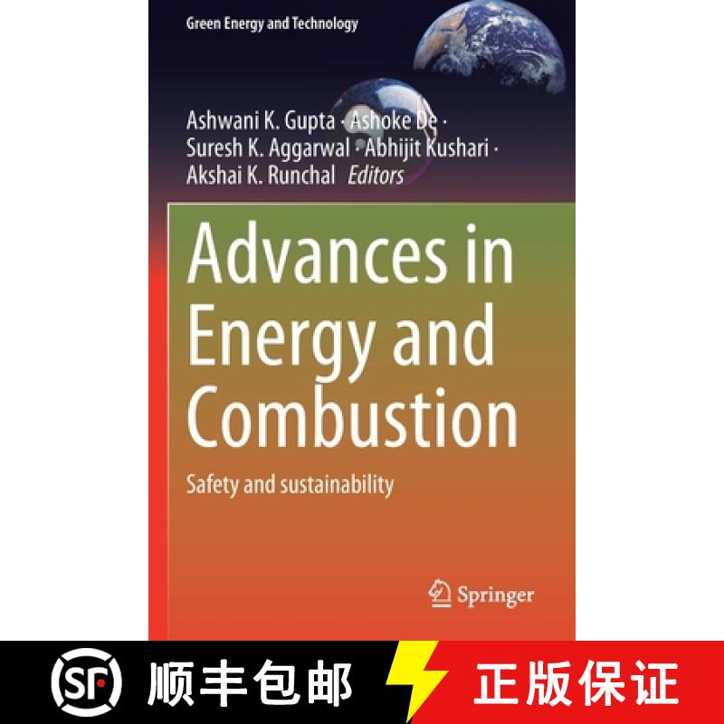 【3-4周达】Advances in Energy and Combustion : Safety and sustainability [9789811626500]
