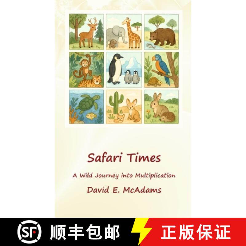 【3-4周达】Safari Times: A Wild Journey into Multiplication [9781632707314]