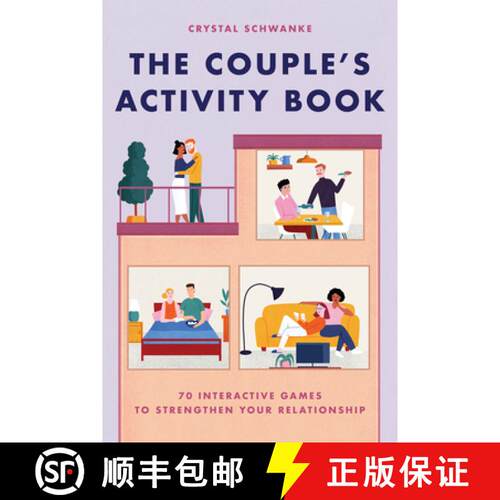 【3-4周达】The Couple's Activity Book: 70 Interactive Games to Strengthen Your Relationship [9781646119912]