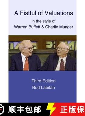 【3-4周达】A Fistful of Valuations in the style of Warren Buffett & Charlie Munger  (Third Edition, 2... [9781329634954]