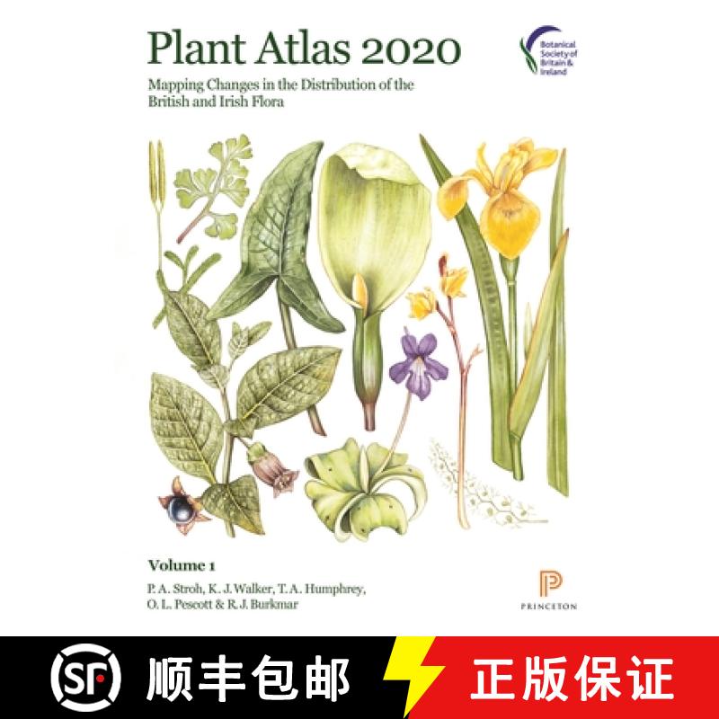 【3-4周达】Plant Atlas 2020: Mapping Changes in the Distribution of the British and Irish Flora [9780691247595]