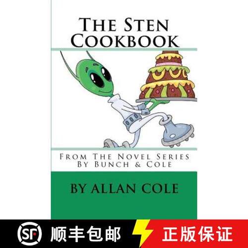 【3-4周达】The Sten Cookbook: From The Novel Series By Bunch & Cole [9780615518411]