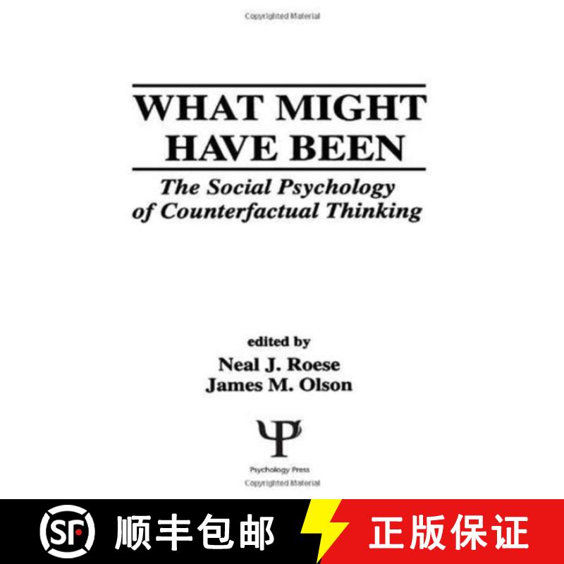 【3-4周达】What Might Have Been: The Social Psychology of Counterfactual Thinking [9780805816136]