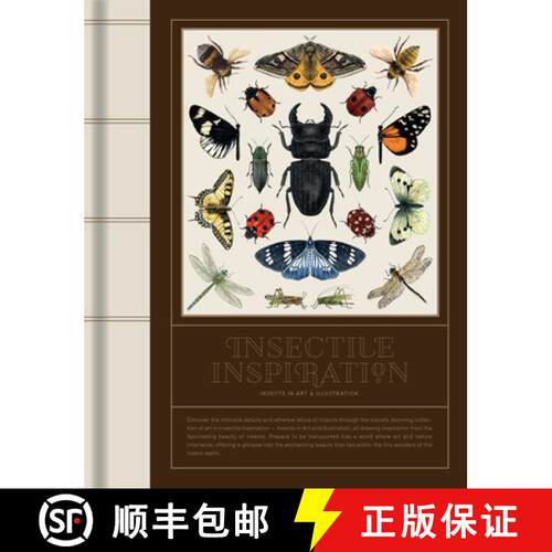 【3-4周达】精装 Insectile Inspiration: Insects in Art and Illustration [9789887684466]