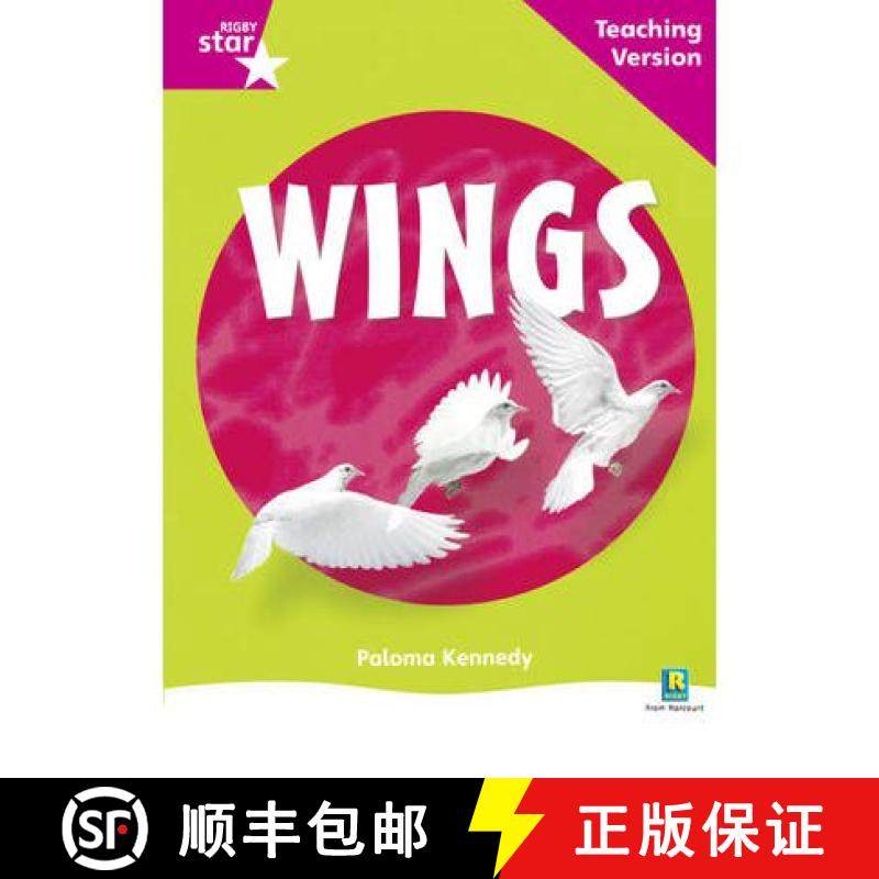 【3-4周达】Rigby Star Non-fiction Guided Reading Pink Level: Wings Teaching Version [9780433047872]