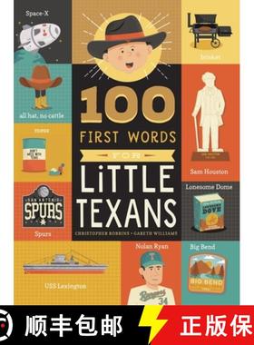 预订 100 First Words for Little Texans [9781641708944]