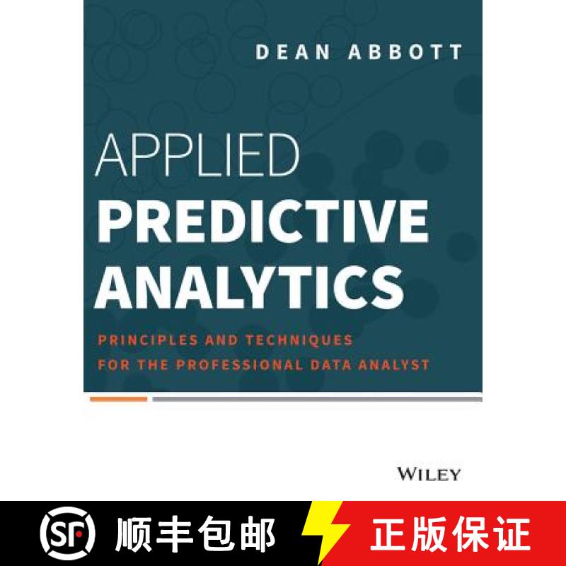 【3-4周达】Applied Predictive Analytics:  Principles And Techniques For The Professional Data Analyst... [9781118727966]