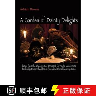 Olden Dainty Anglo fait... 9781732612105 Concertina Garden Delights 4周達(dá) for Times arranged the from Tunes