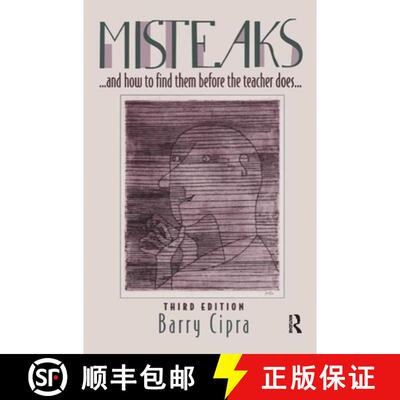 【3-4周达】精装 Misteaks. . . and how to find them before the teacher does. . .: A Calculus Supplemen... [9781138413160]