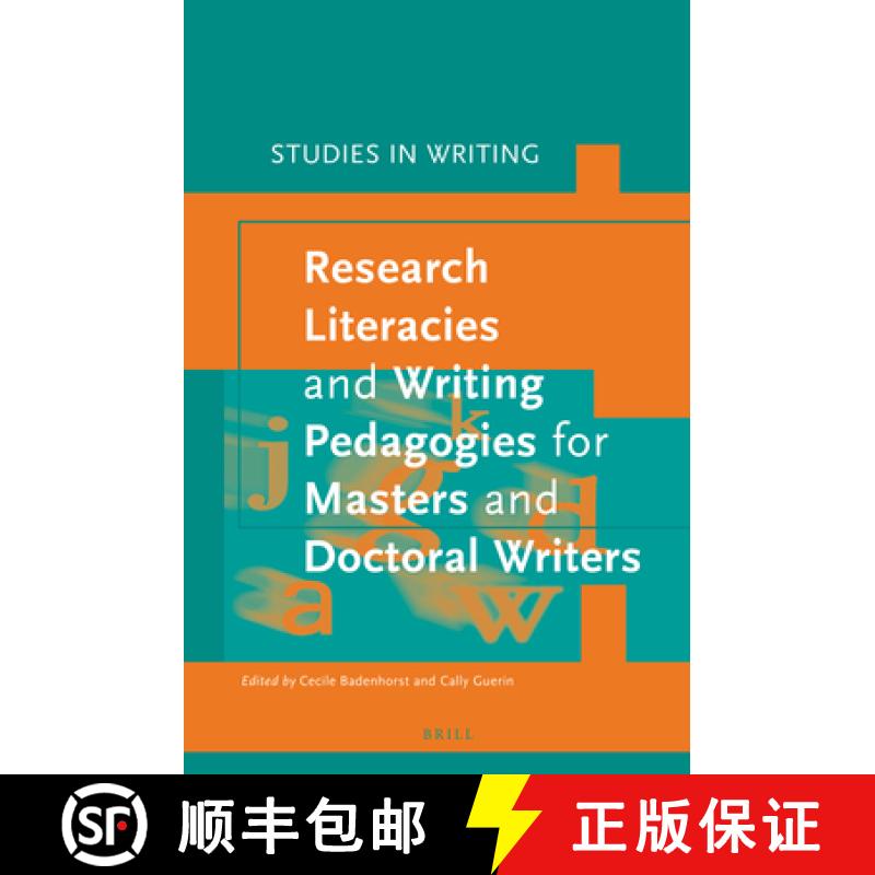 预订 Research Literacies and Writing Pedagogies for Masters and Doctoral Writers [9789004304321]