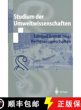 【3-4周达】Studium der Umweltwissenschaften : Rechtswissenschaften [9783540678915]