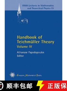 预订 Handbook of Teichmuller Theory: Part 4, Volume 4 [9783037191170]