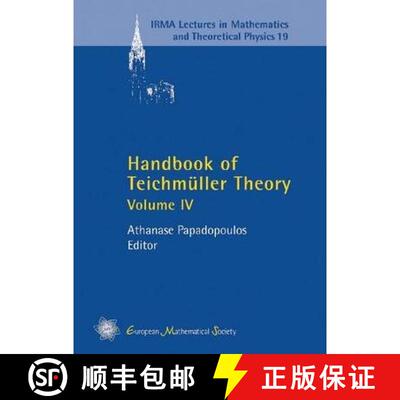 预订 Handbook of Teichmuller Theory: Part 4, Volume 4 [9783037191170]