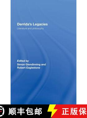 【3-4周达】Derrida's Legacies : Literature and Philosophy [9780415454278]