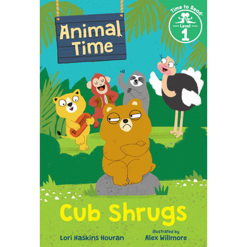 预订 cub shrugs (animal time: time to rea. [9780807571972]