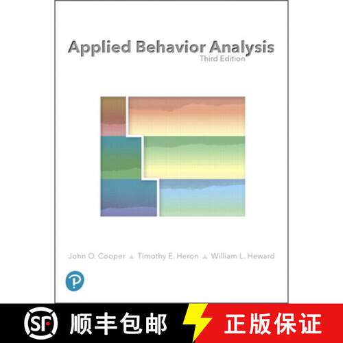 【3-4周达】精装 Applied Behavior Analysis [9780134752556]