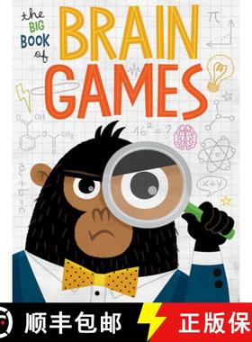 【3-4周达】The Big Book of Brain Games : Ingenious Board Games to Improve Your Mind [9788854415553]