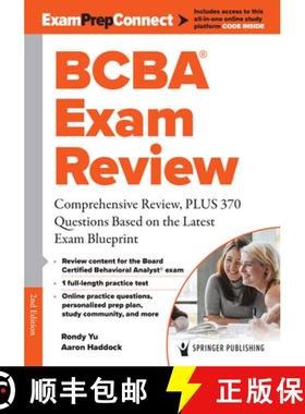 【3-4周达】Bcba(r) Exam Review: Comprehensive Review, Plus 370 Questions Based on the Latest Exam Blu... [9780826157171]