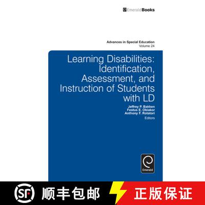 【3-4周达】精装 Learning Disabilities – Identification, Assessment, and Instruction of Students with LD [9781781904251]