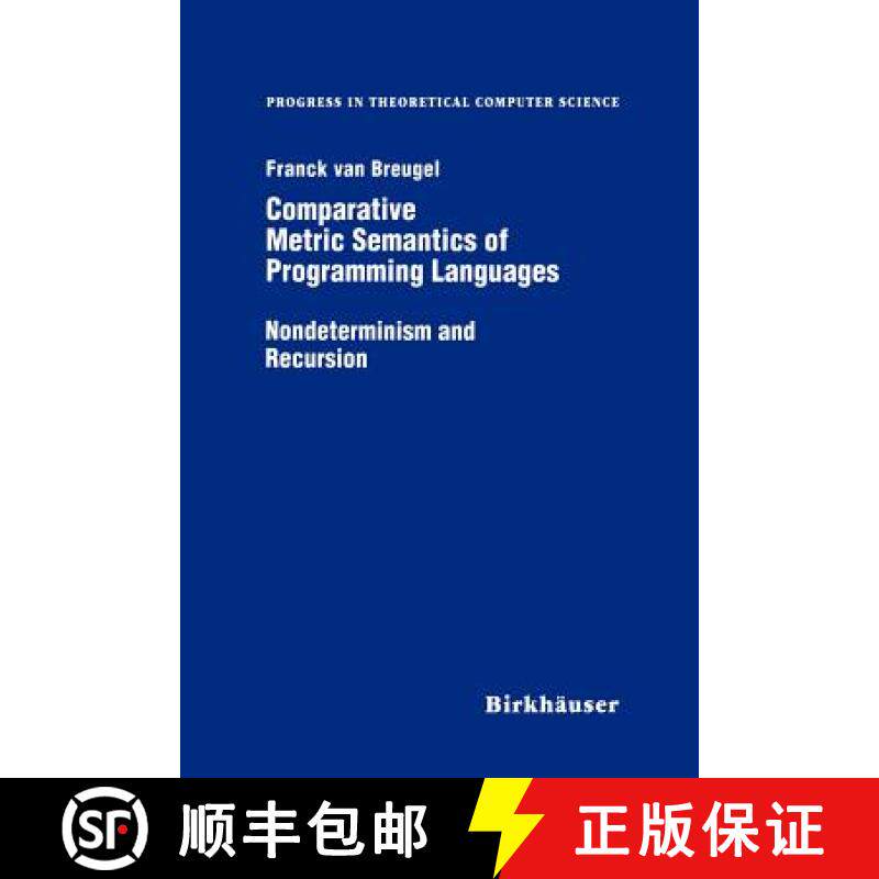 【3-4周达】Comparative Metric Semantics of Programming Languages : Nondeterminism and Recursion [9781461286806]