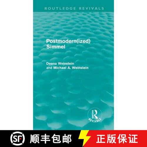 【3-4周达】精装 Postmodern(ized) Simmel [9780415609258]